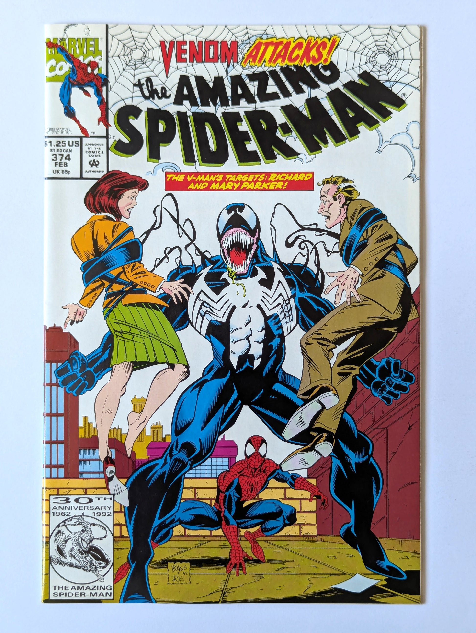 Amazing Spider-Man #374 Marvel Comic Book