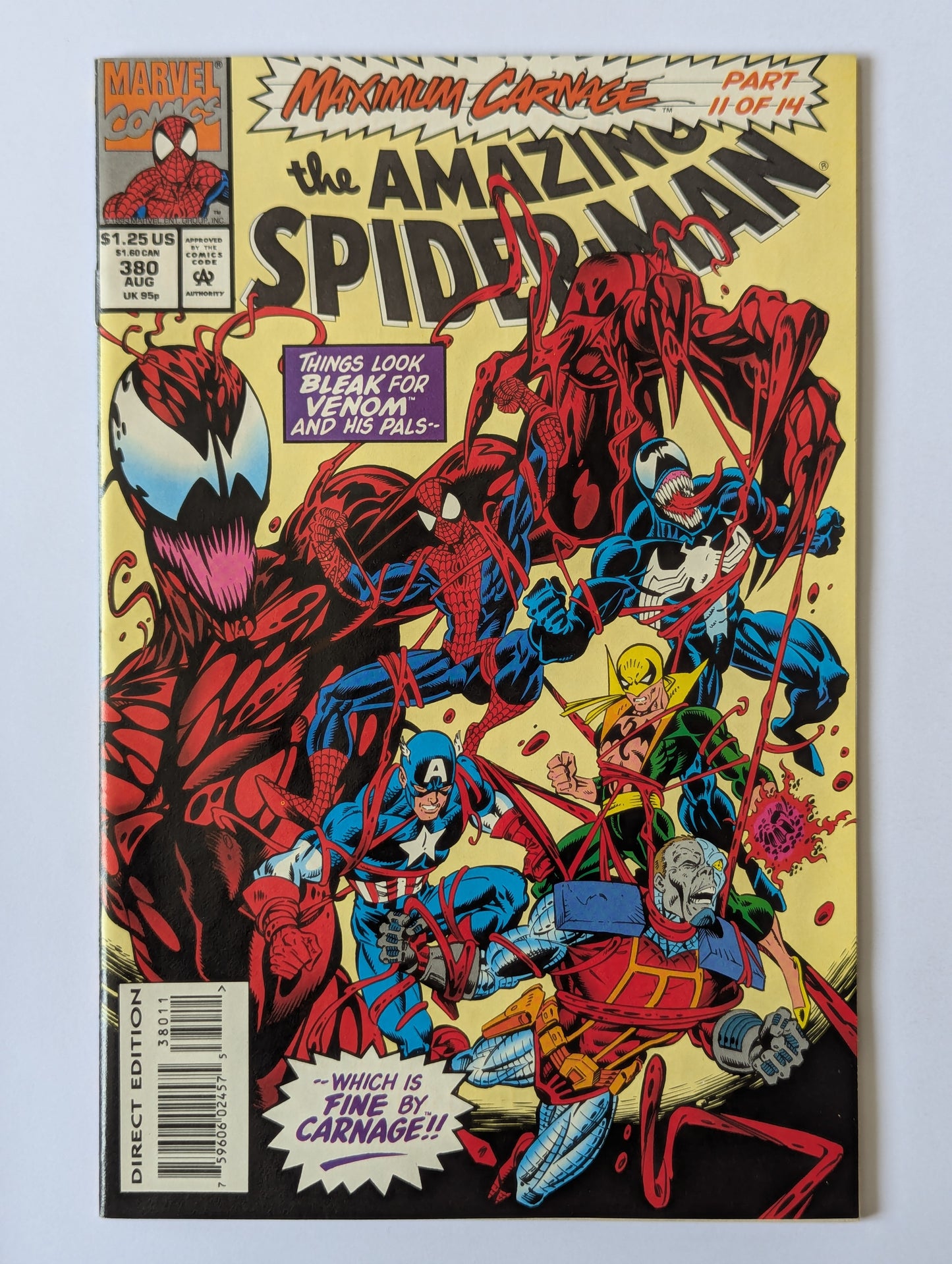 Amazing Spider-Man #380 Marvel Comic Book