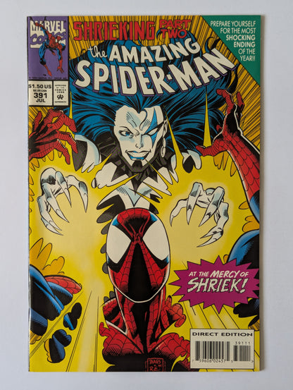 Amazing Spider-Man #391 Marvel Comic Book
