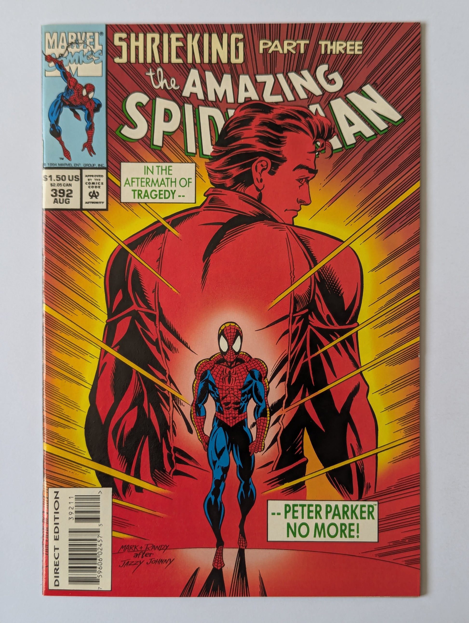Amazing Spider-Man #392 Marvel Comic Book