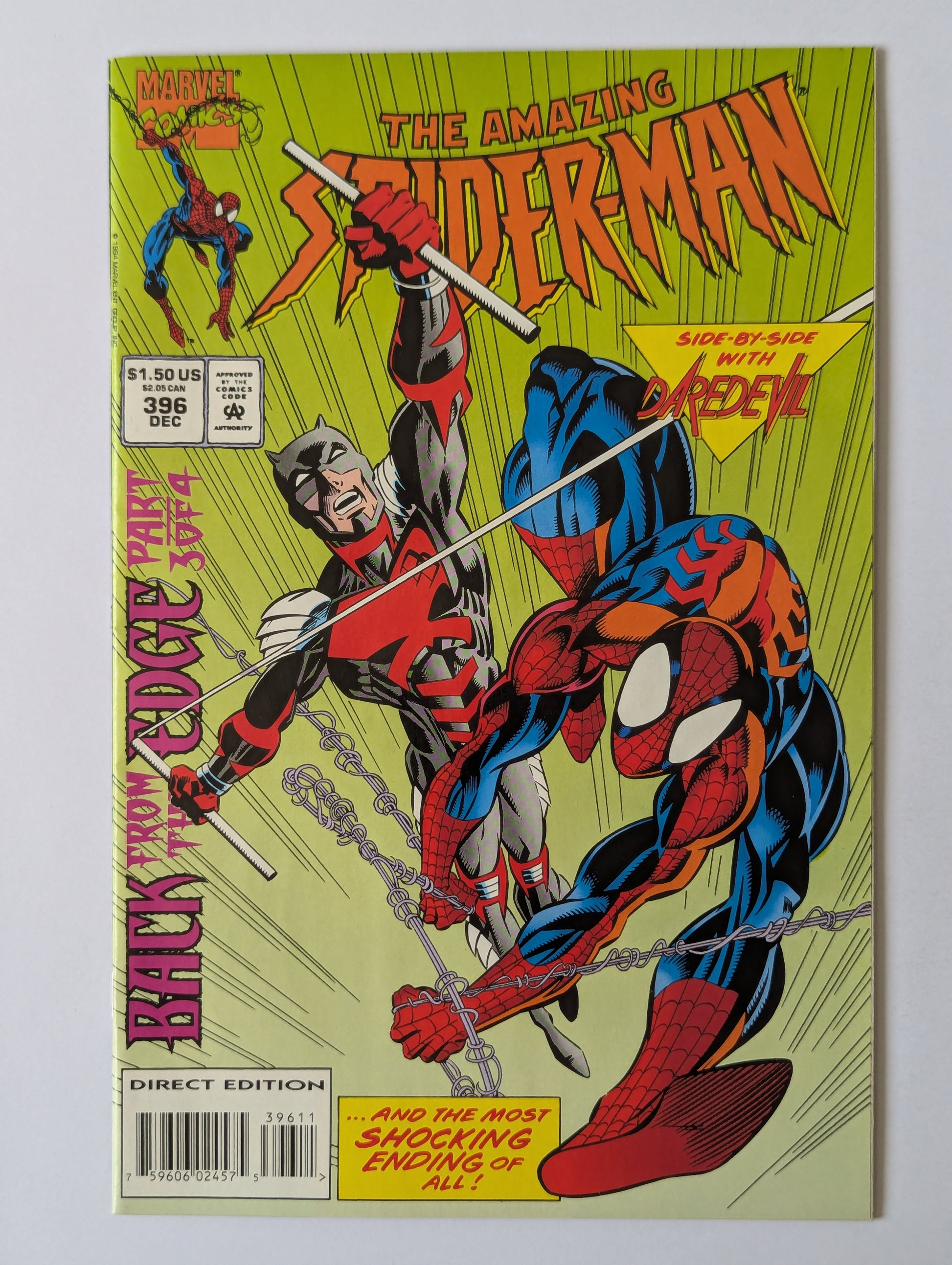 Amazing Spider-Man #396 Marvel Comic Book