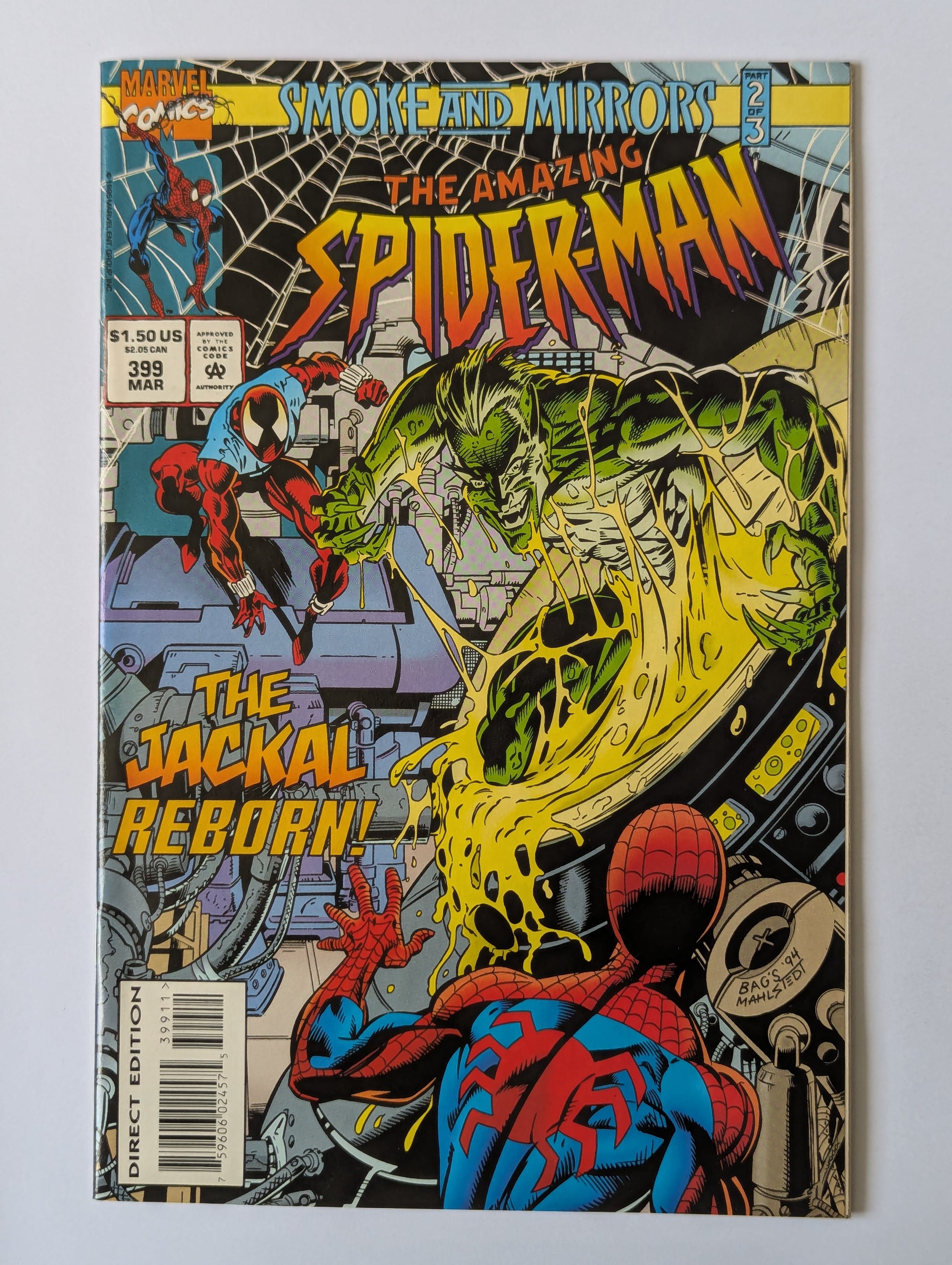 Amazing Spider-Man #399 Marvel Comic Book