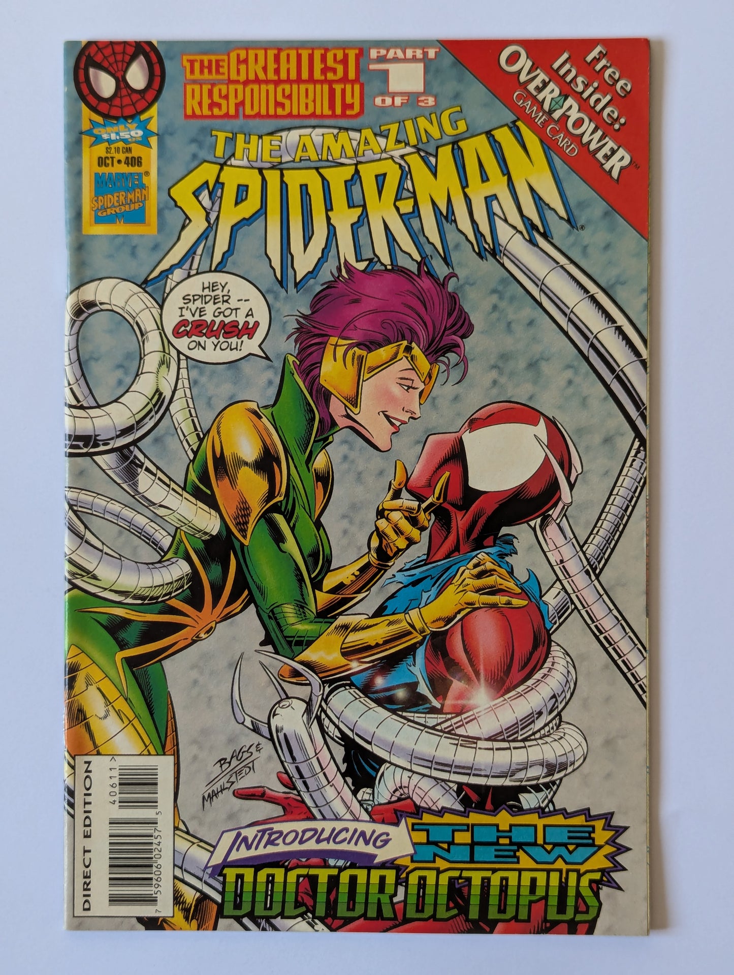 Amazing Spider-Man #406 Marvel Comic Book