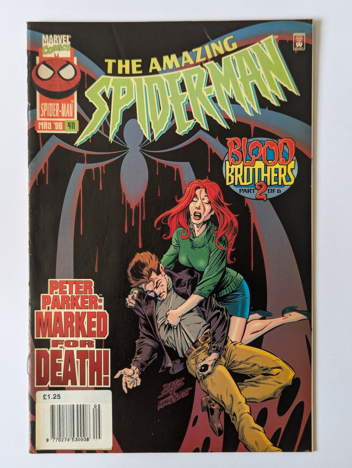 Amazing Spider-Man #411 Marvel Comic Book