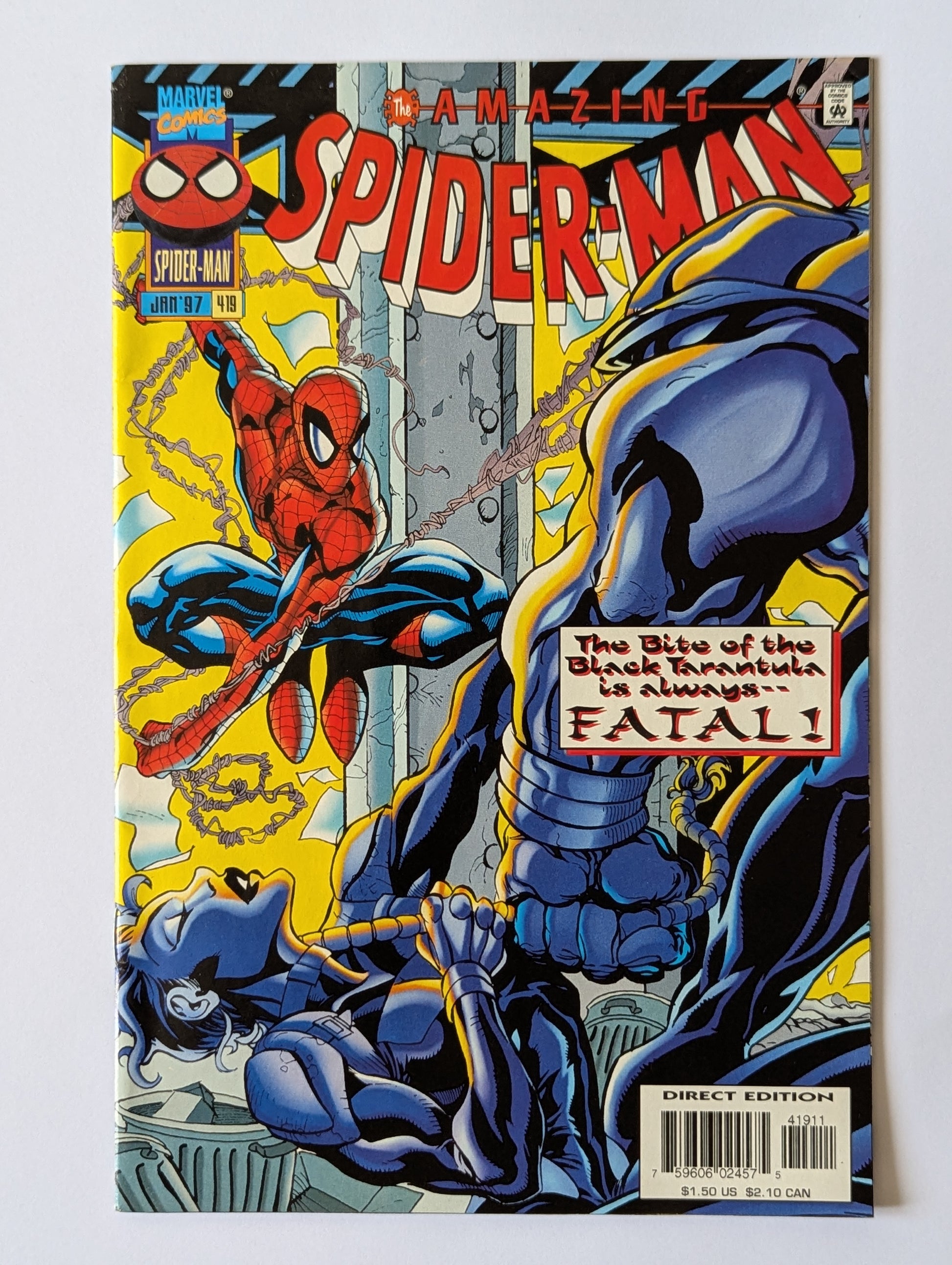 Amazing Spider-Man #419 Marvel Comic Book