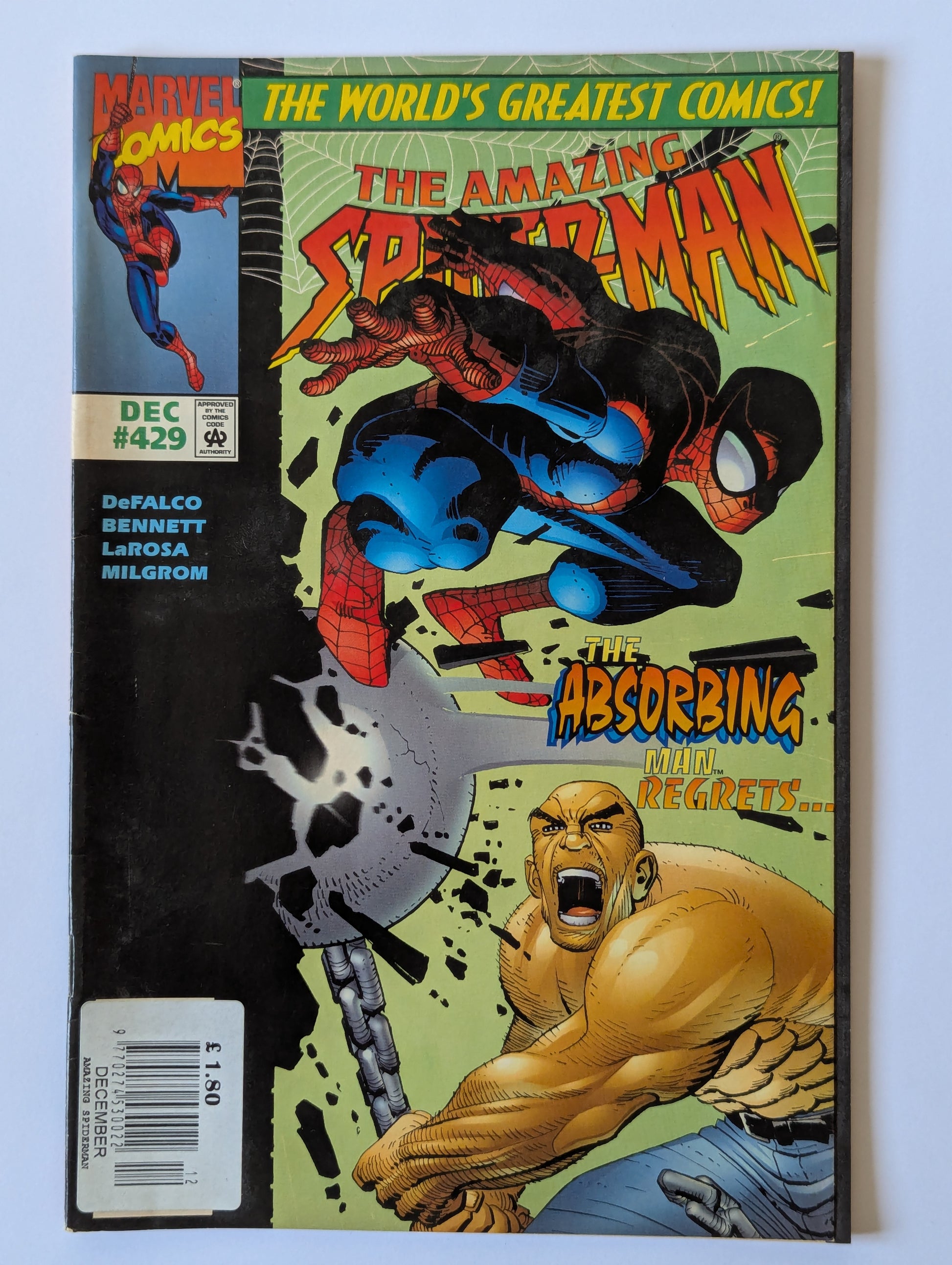 Amazing Spider-Man #429 Marvel Comic Book