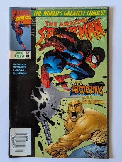 Amazing Spider-Man #429 Marvel Comic Book
