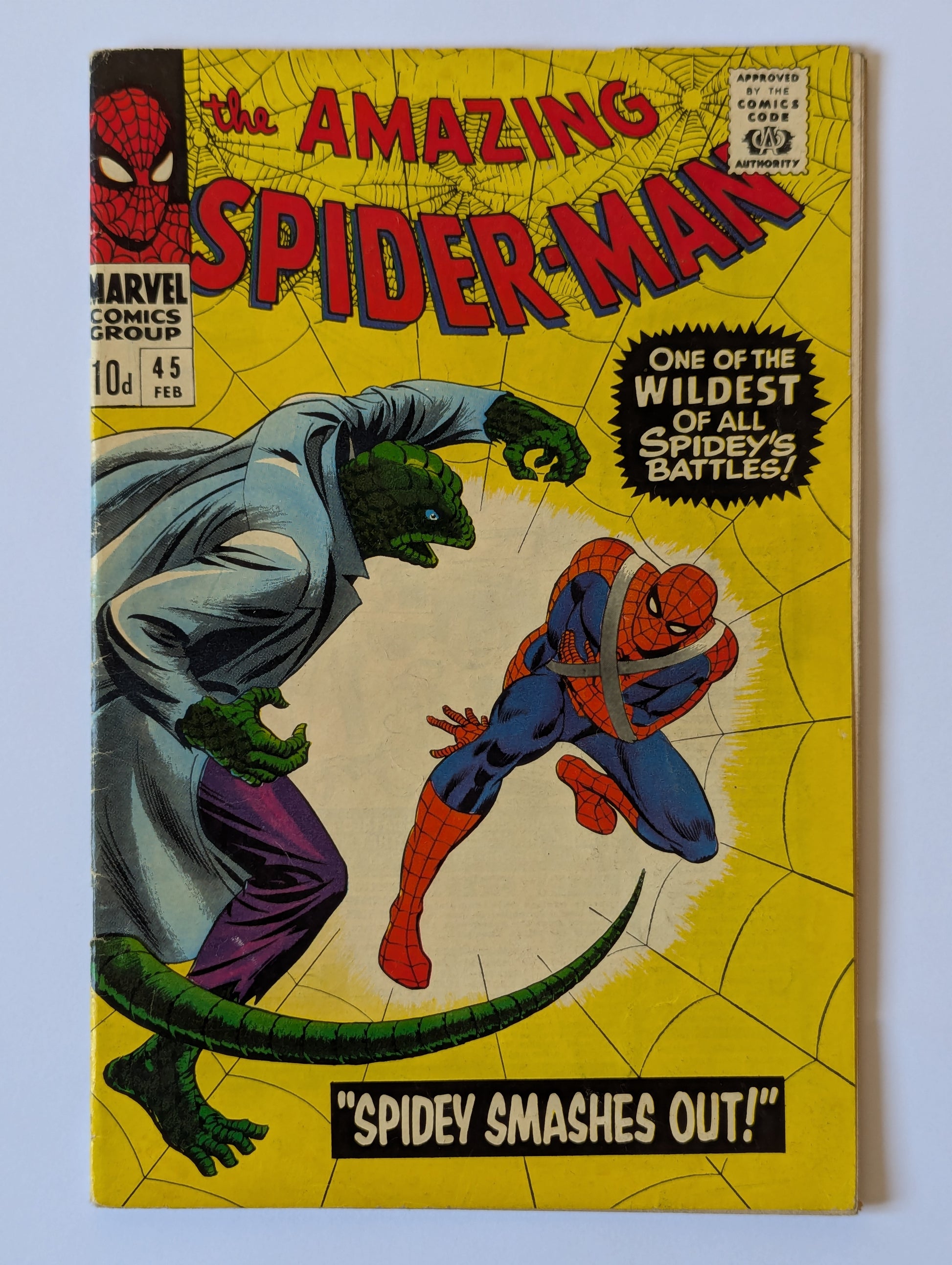 Amazing Spider-Man #45 Marvel Comic Book