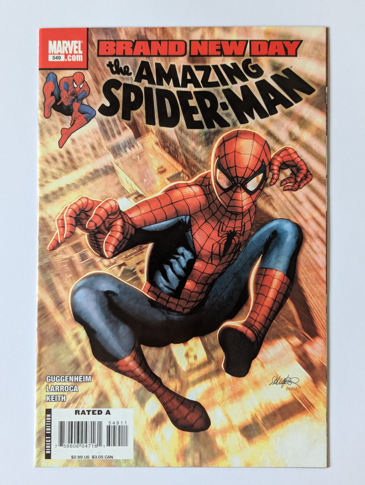 Amazing Spider-Man #549 Marvel Comic Book