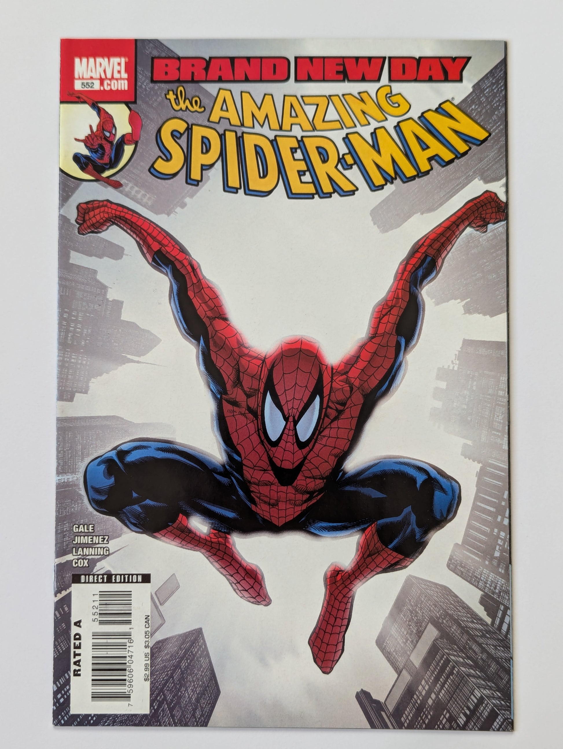 Amazing Spider-Man #552 Marvel Comic Book
