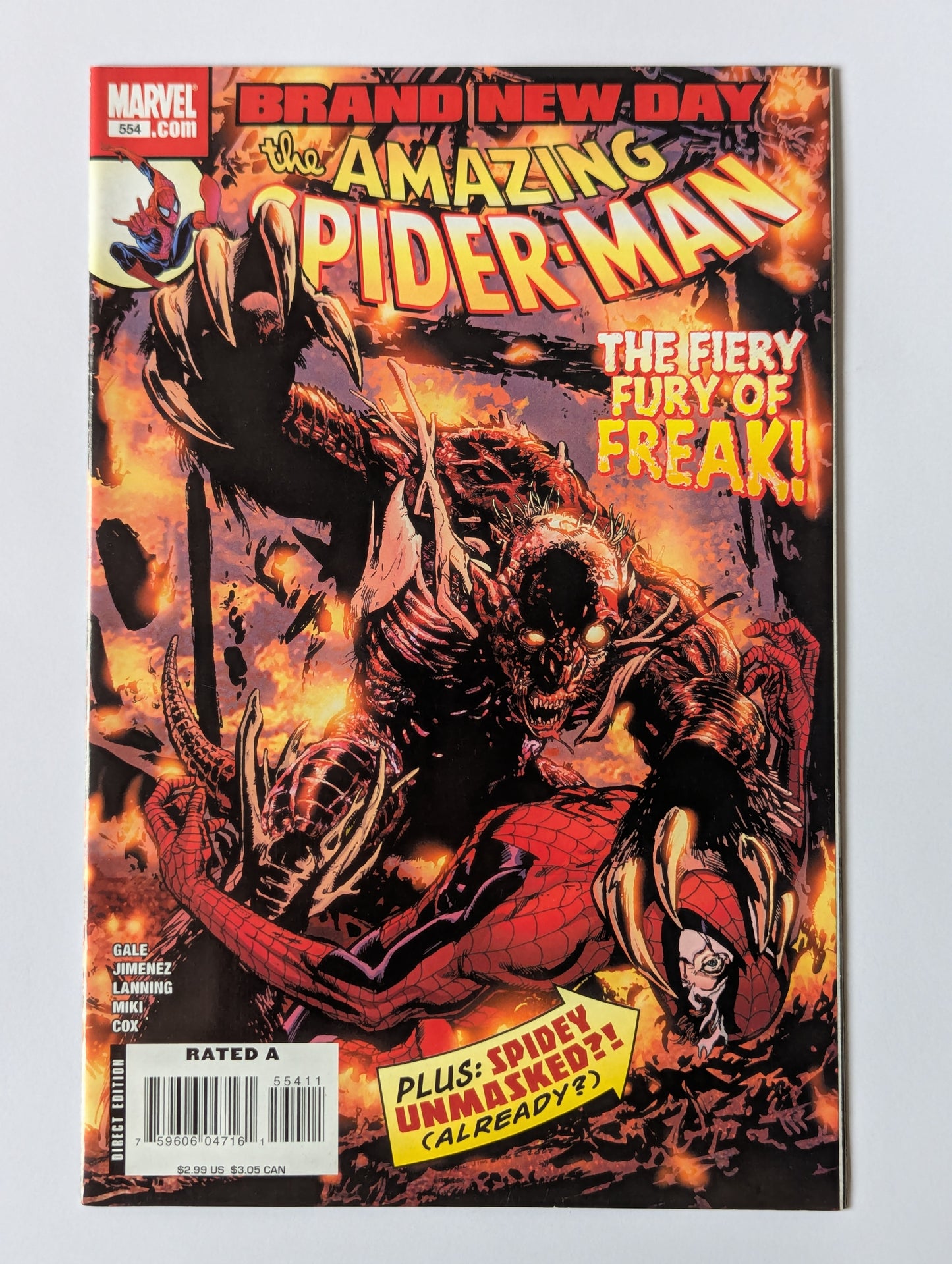 Amazing Spider-Man #554 Marvel Comic Book