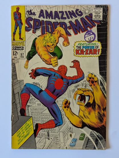 Amazing Spider-Man #57 Marvel Comic Book