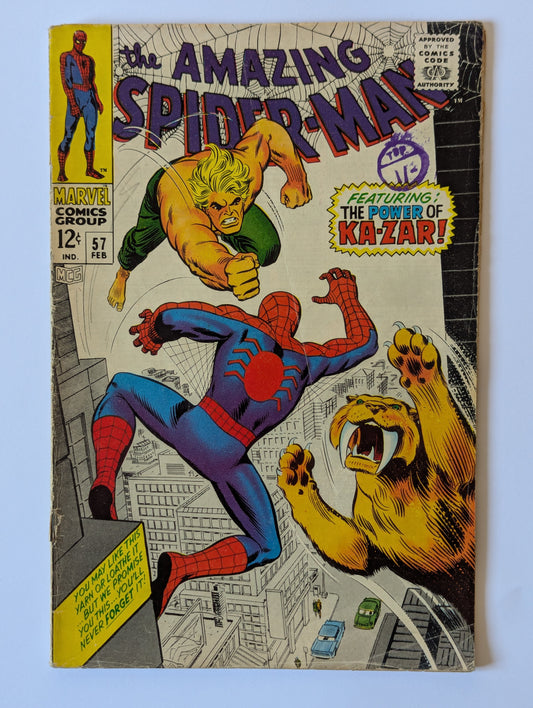 Amazing Spider-Man #57 Marvel Comic Book