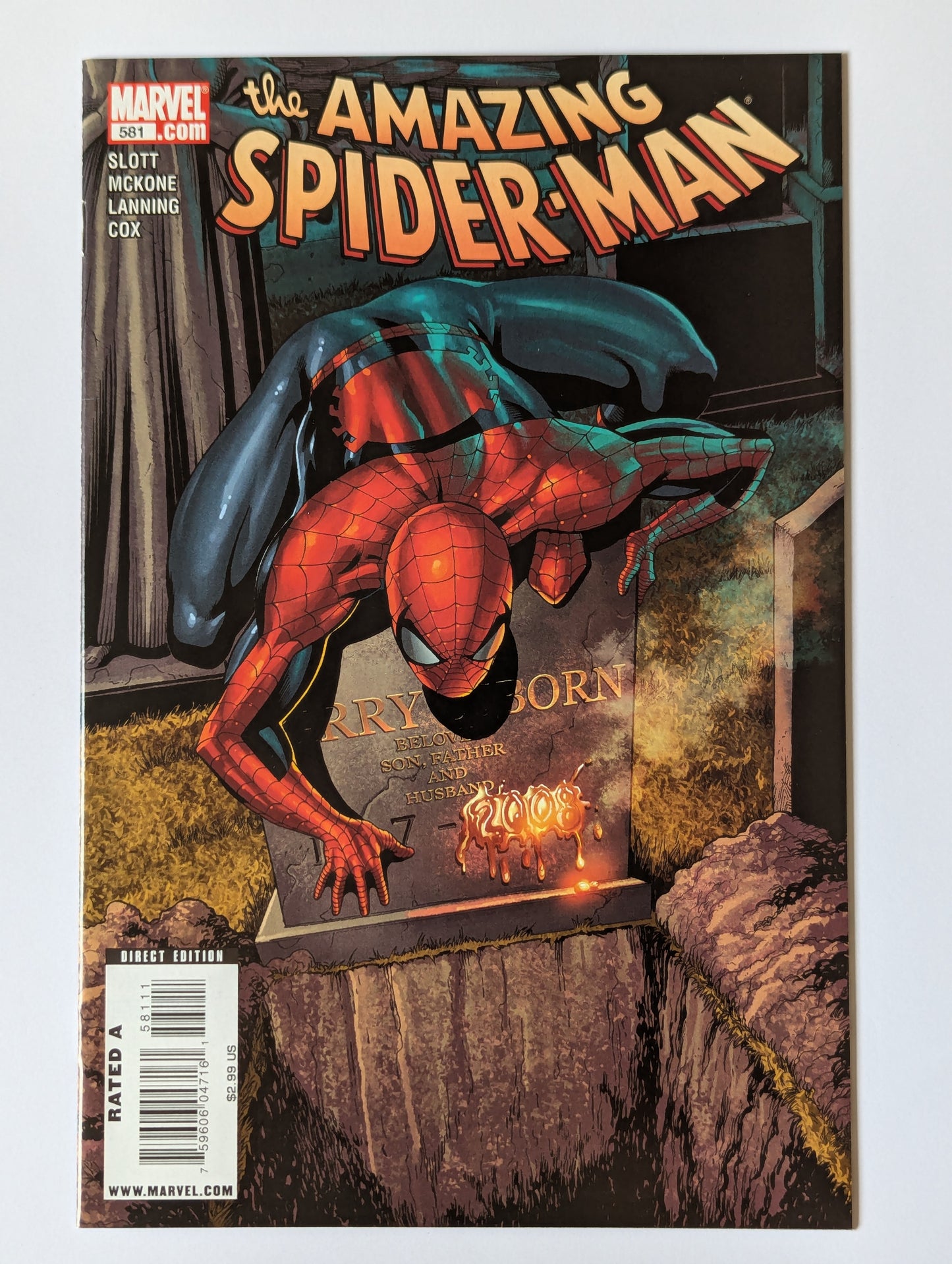 Amazing Spider-Man #581 Marvel Comic Book