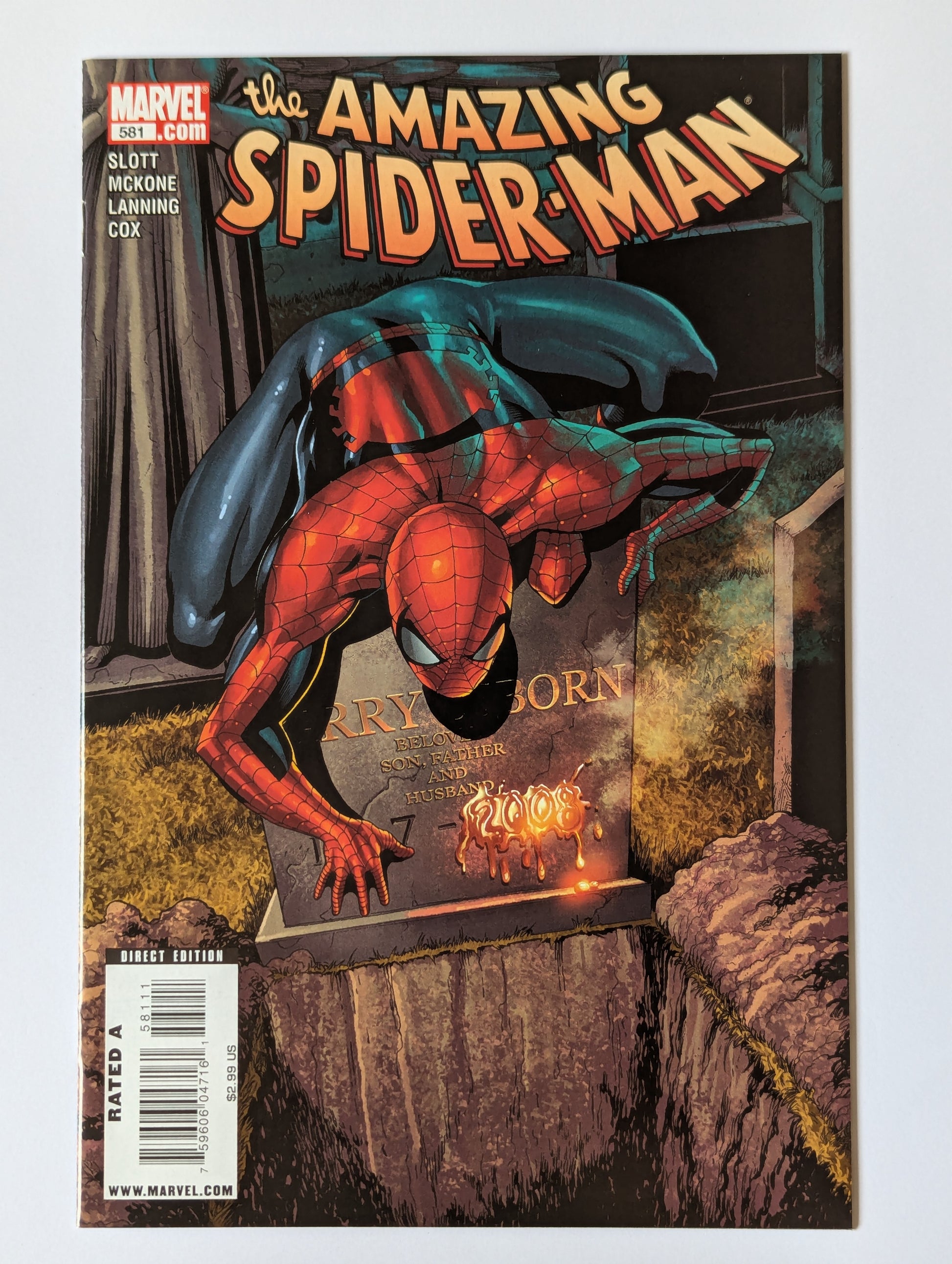 Amazing Spider-Man #581 Marvel Comic Book