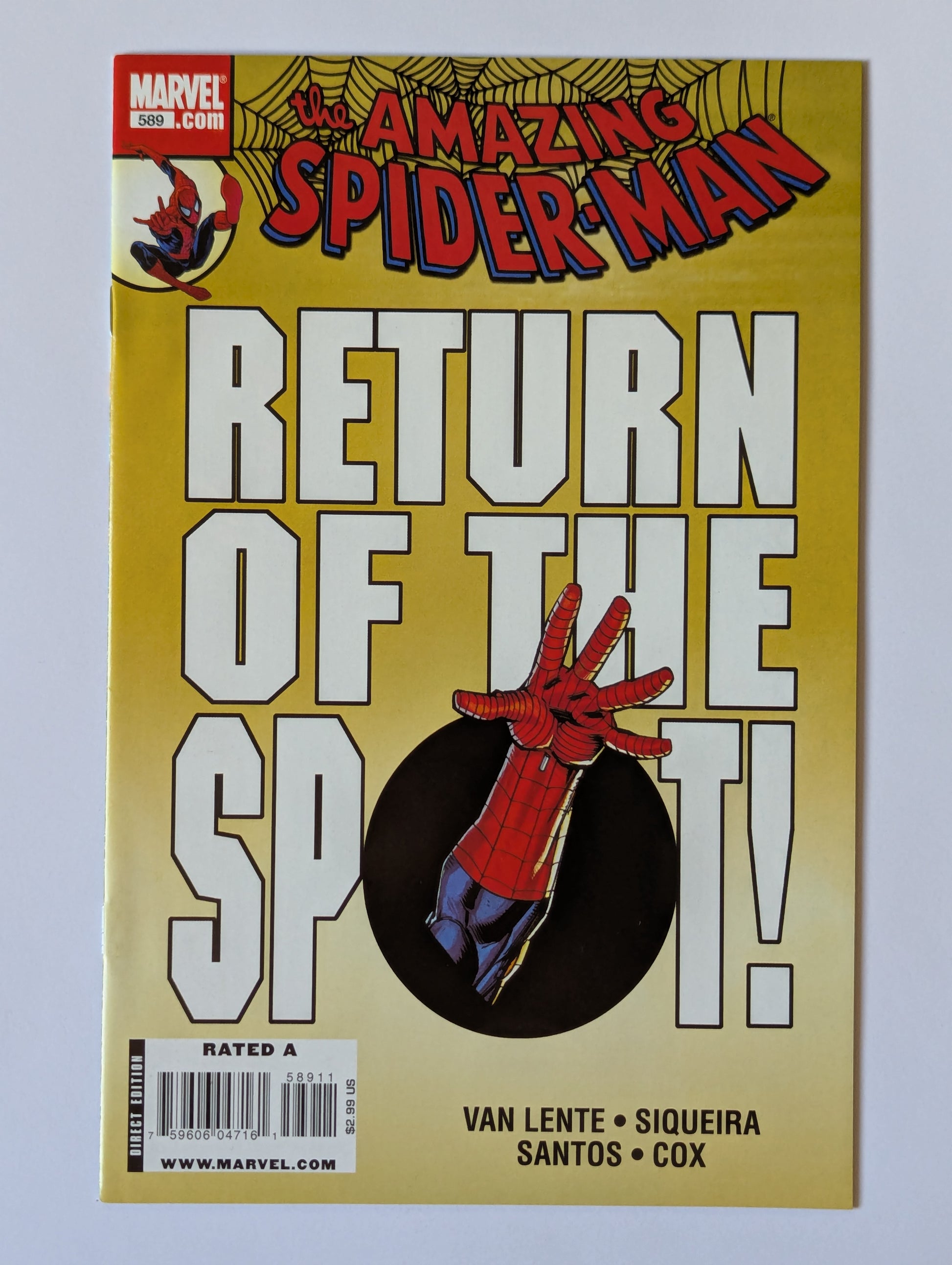 Amazing Spider-Man #589 Marvel Comic Book