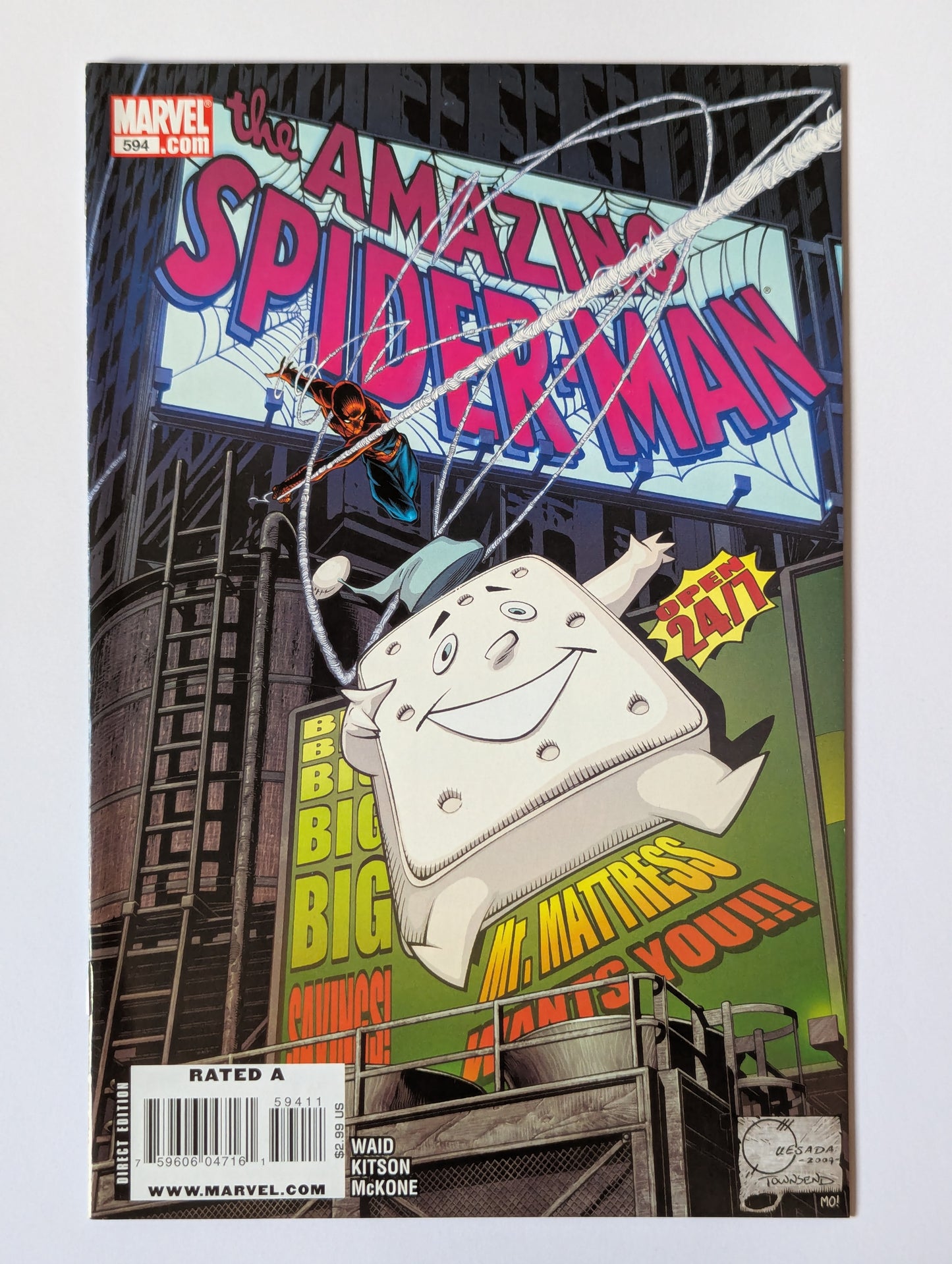 Amazing Spider-Man #594 Marvel Comic Book