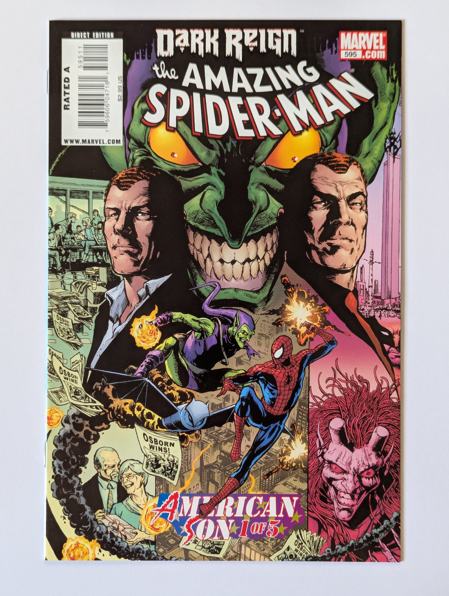 Amazing Spider-Man #595 Marvel Comic Book