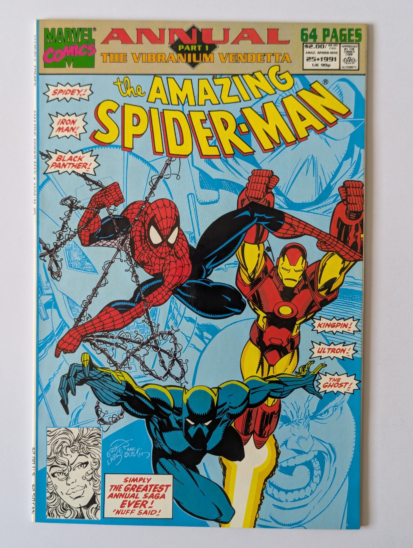 Amazing Spider-Man Annual #25 Marvel Comic Book