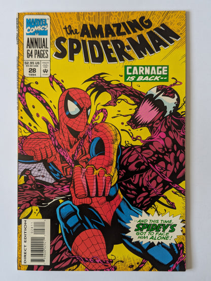 Amazing Spider-Man Annual #28 Marvel Comic Book