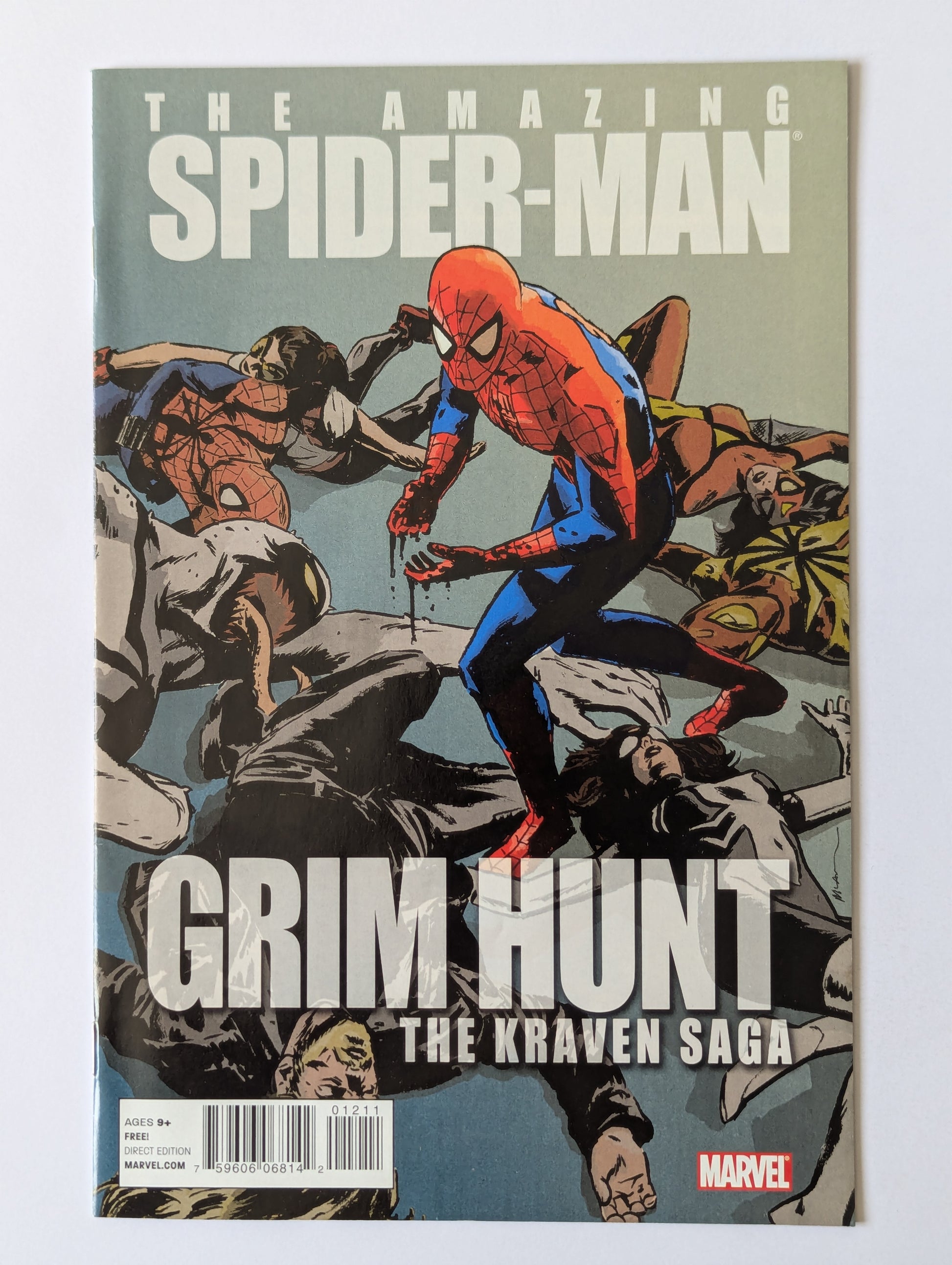 Amazing Spider-Man Grim Hunt The Kraven Saga  Marvel Comic Book