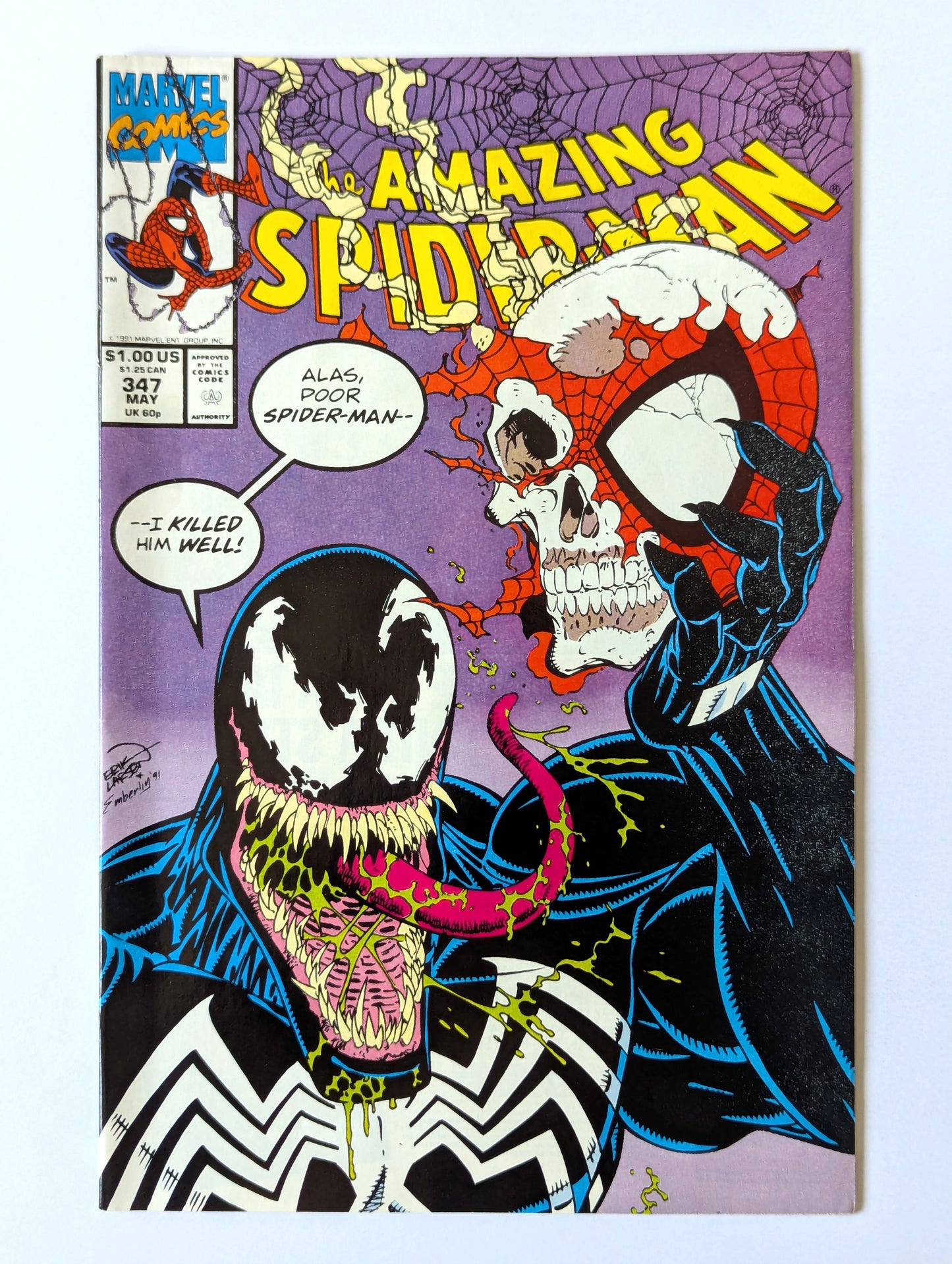 Amazing Spider-Man #347 Marvel Comic Book