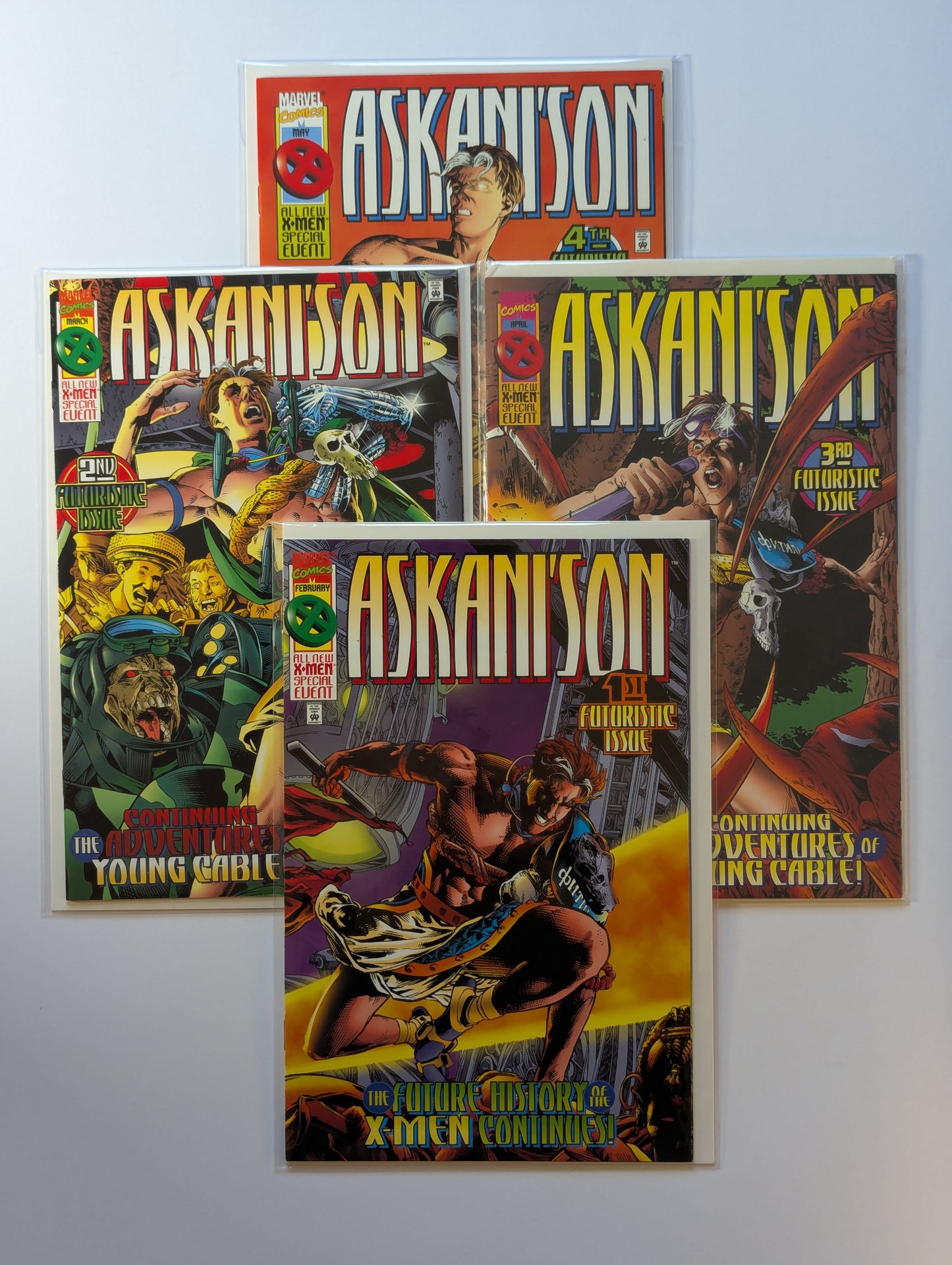 Askani'son Limited Series Marvel Comic Books
