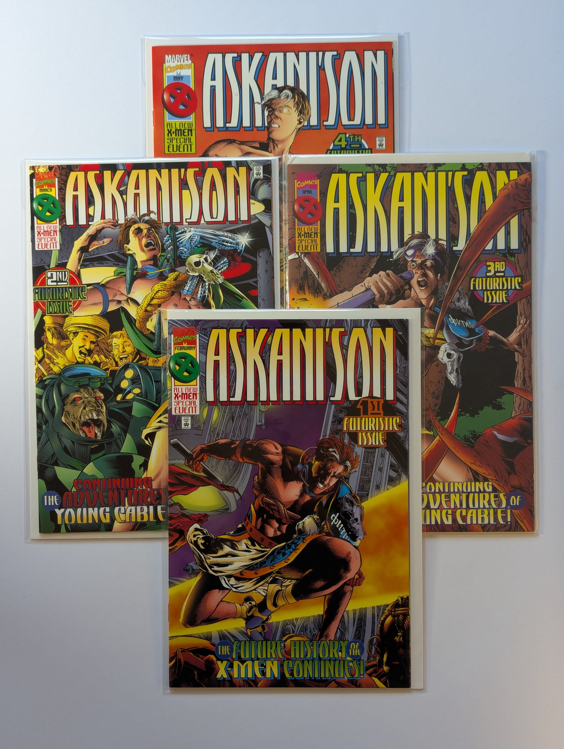Askani'son Limited Series Marvel Comic Books