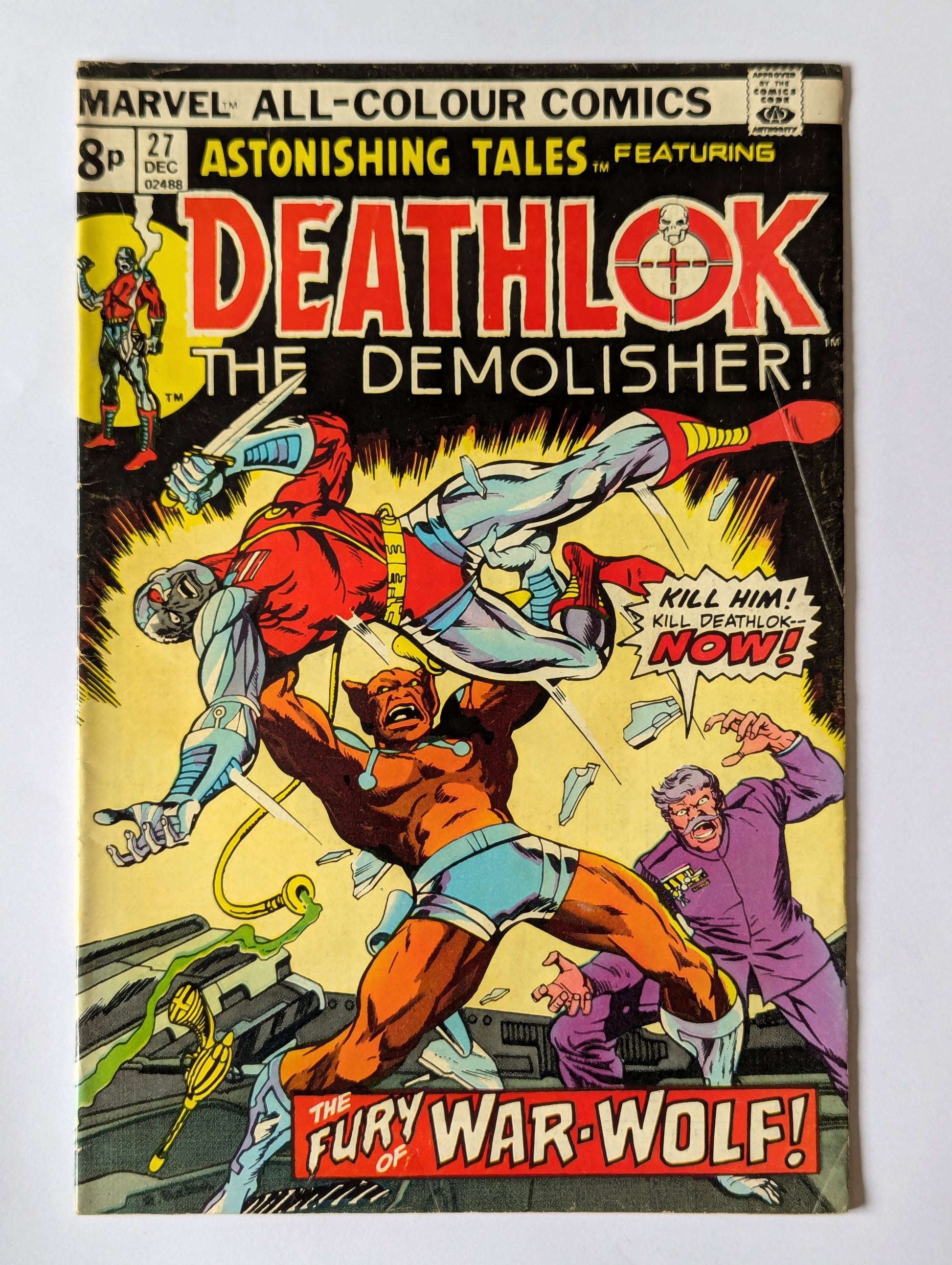 Astonishing Tales #27 Marvel Comic Book