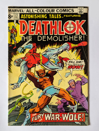 Astonishing Tales #27 Marvel Comic Book