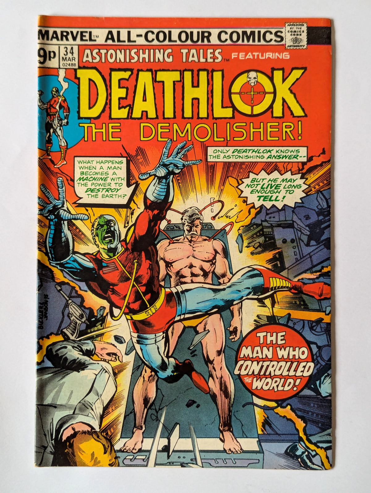 Astonishing Tales #34 Marvel Comic Book