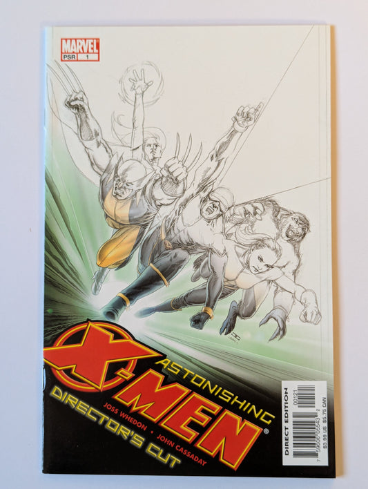 Astonishing X-Men #1Director's Cut Marvel Comic Book
