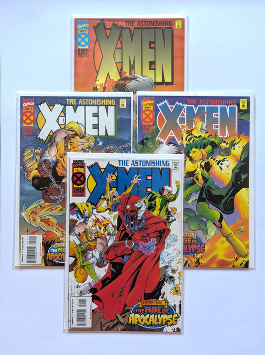 Astonishing X-Men #1-4 Complete Comic Set