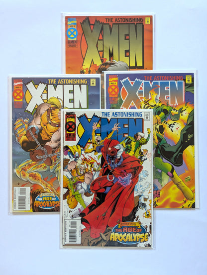 Astonishing X-Men #1-4 Limited Series Marvel Comic Book Set