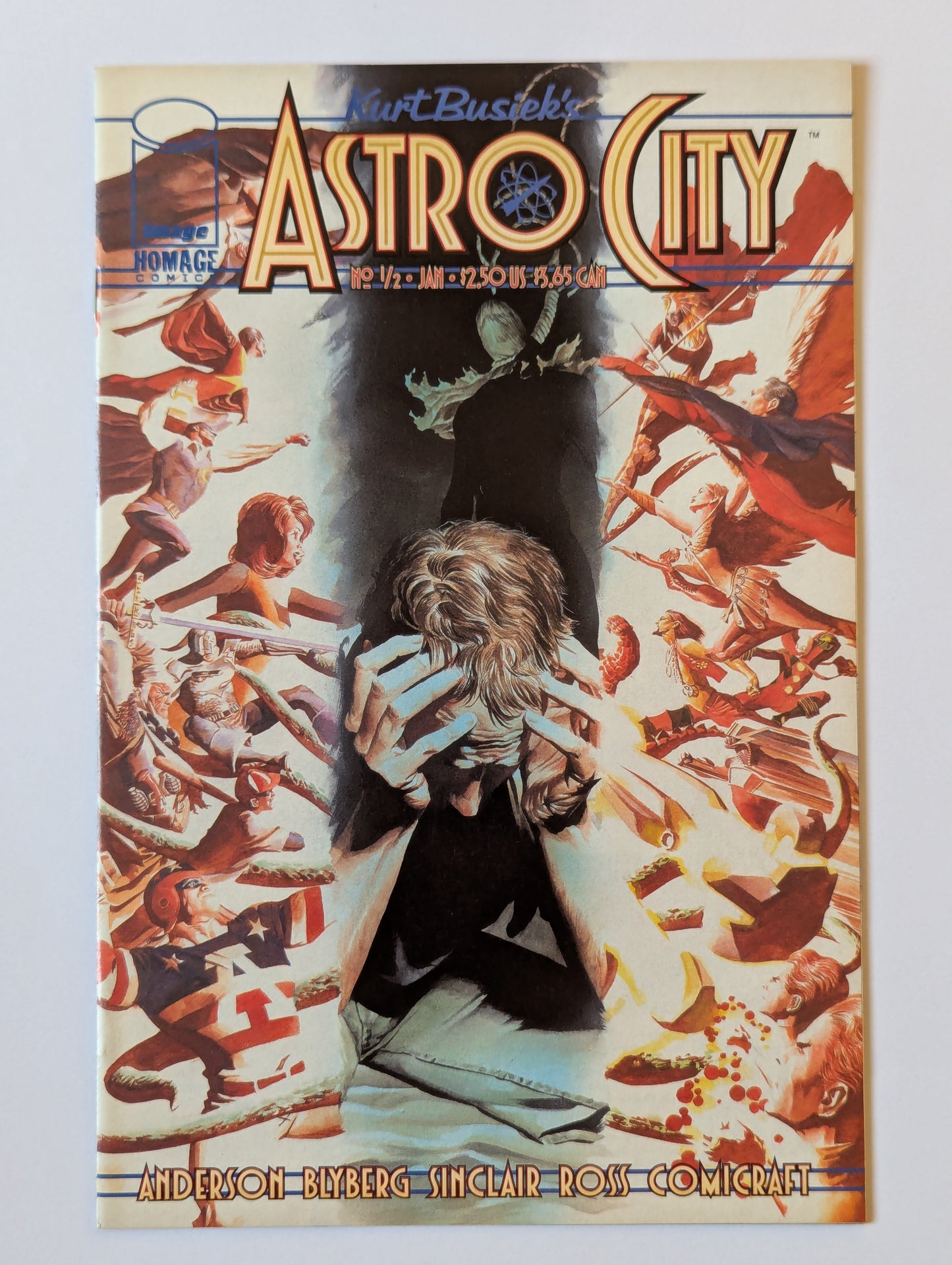 Astro City #1/2 Homage Comic Book