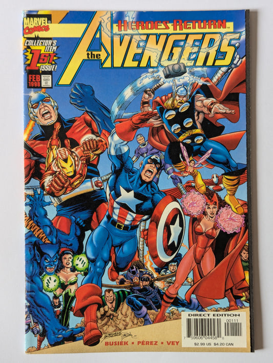 Avengers #1 Marvel Comic Book
