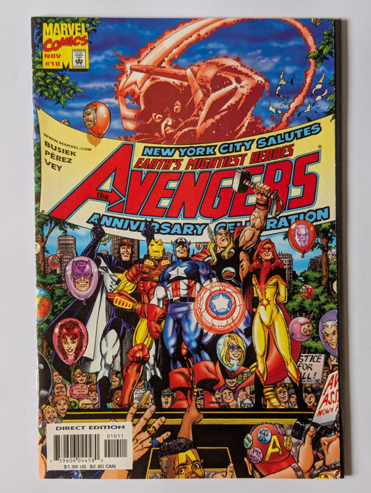 Avengers #10 Marvel Comic Book