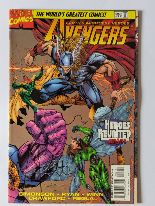 Avengers #12 Marvel Comic Book