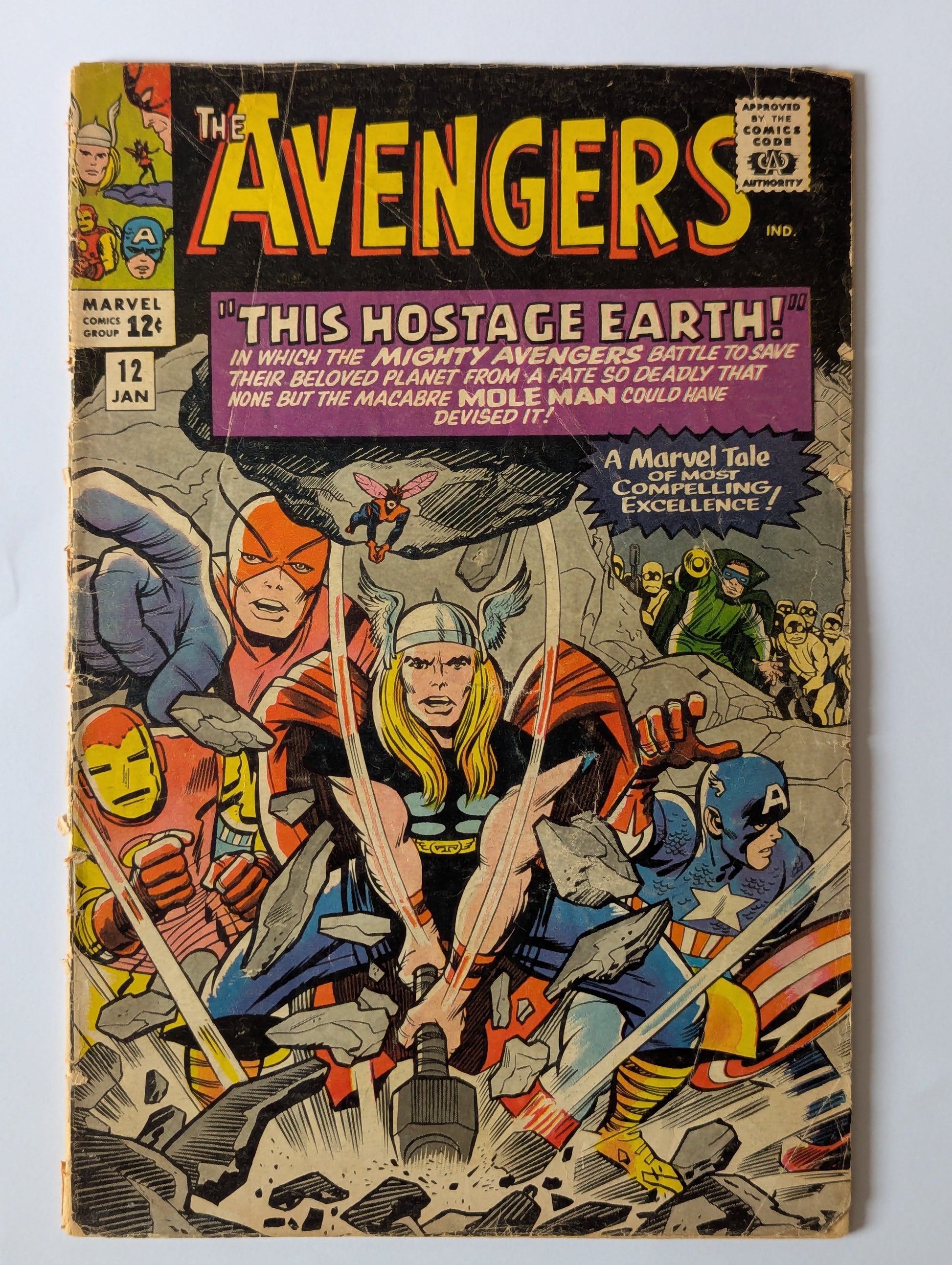 Avengers #12 Marvel Comic Book