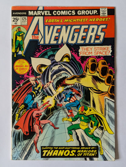 Avengers #125 Marvel Comic Book
