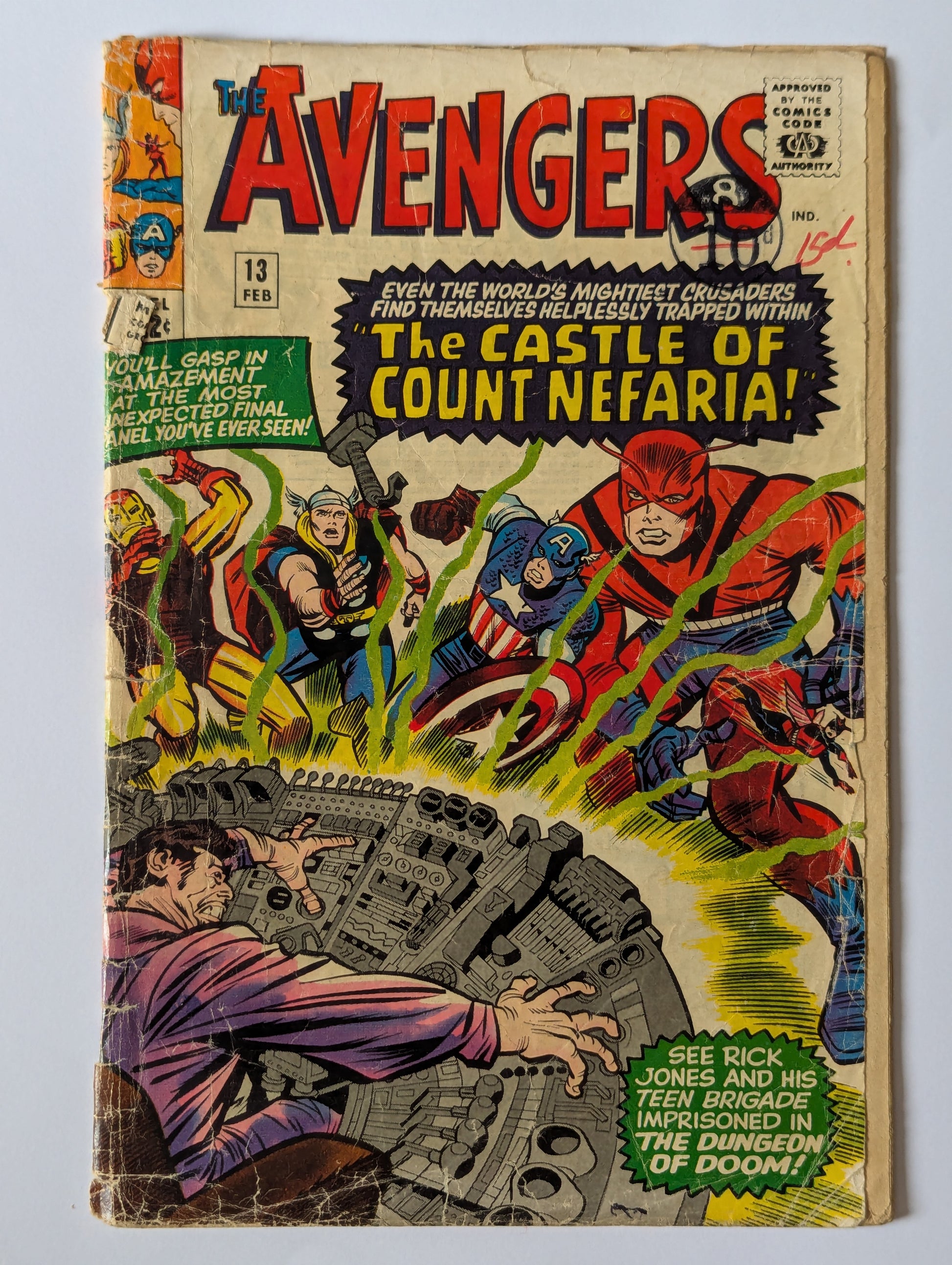 Avengers #13 Marvel Comic Book