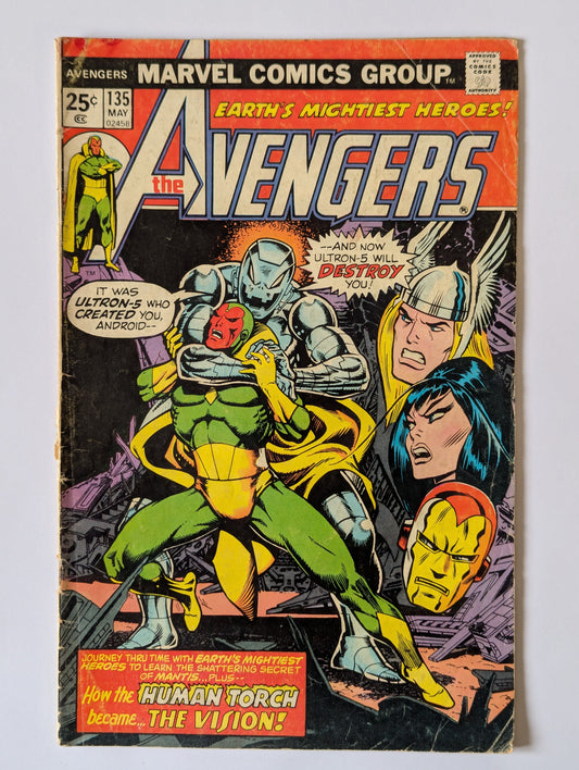 Avengers #135 Marvel Comic Book