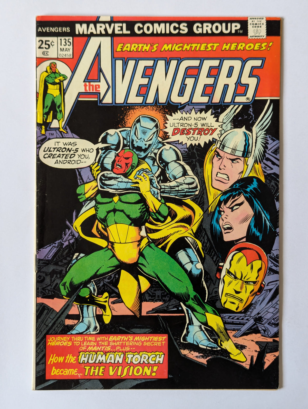Avengers #135 Marvel Comic Book