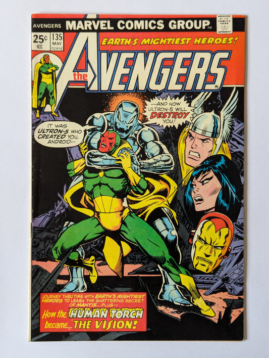 Avengers #135 Marvel Comic Book