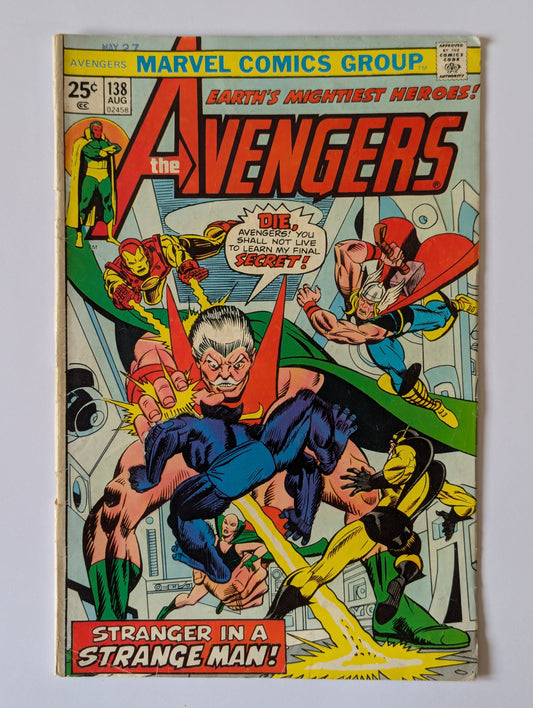 Avengers #138 Marvel Comic Book