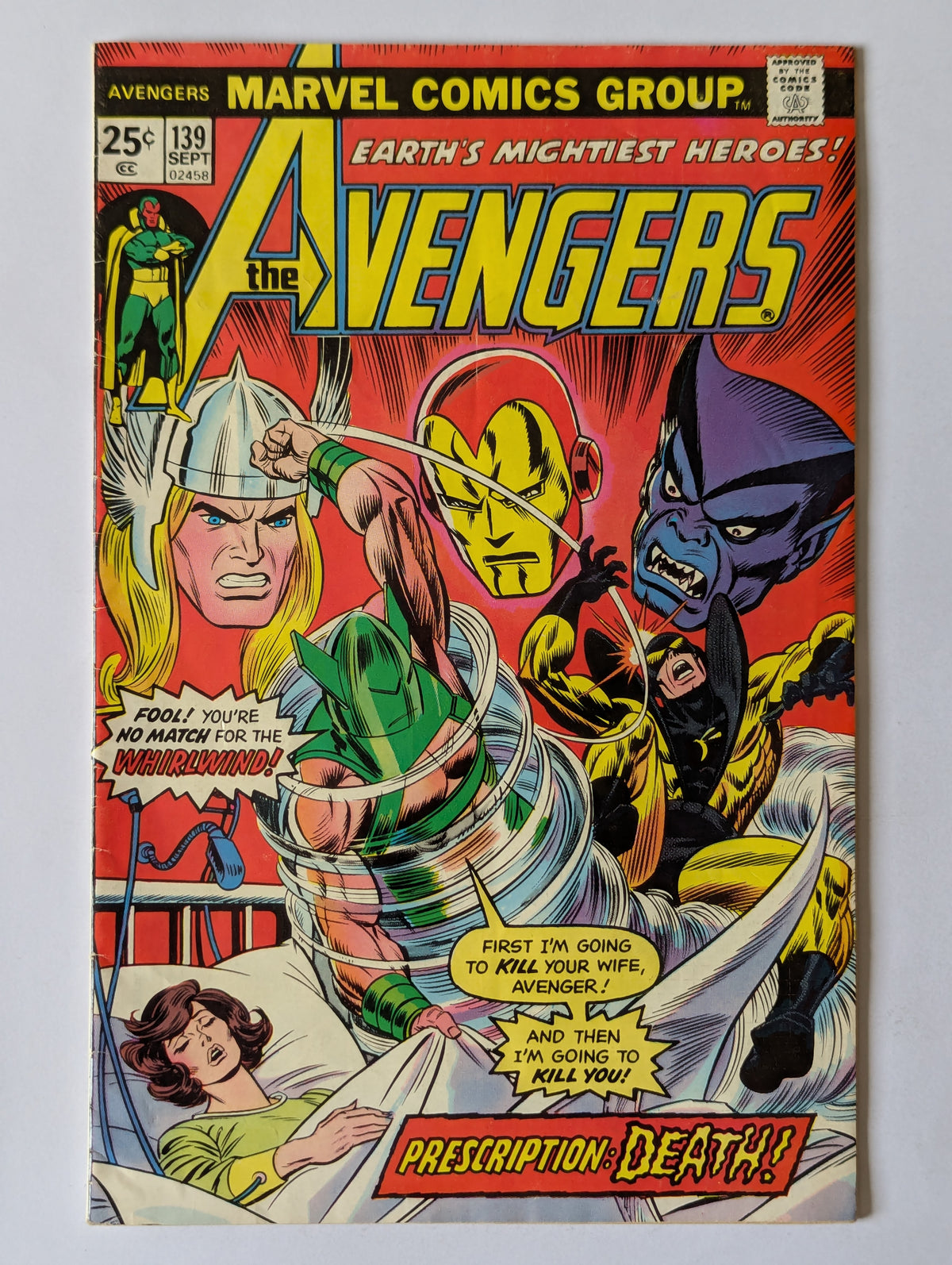 Avengers #139 (1963 Series)
