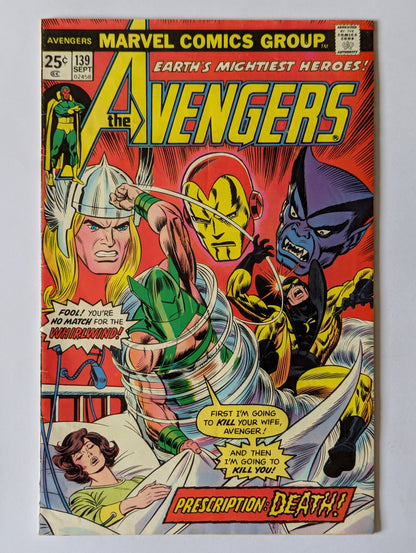 Avengers #139 (1963 Series)