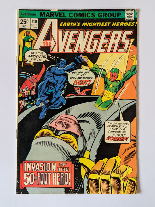 Avengers #140 Marvel Comic Book