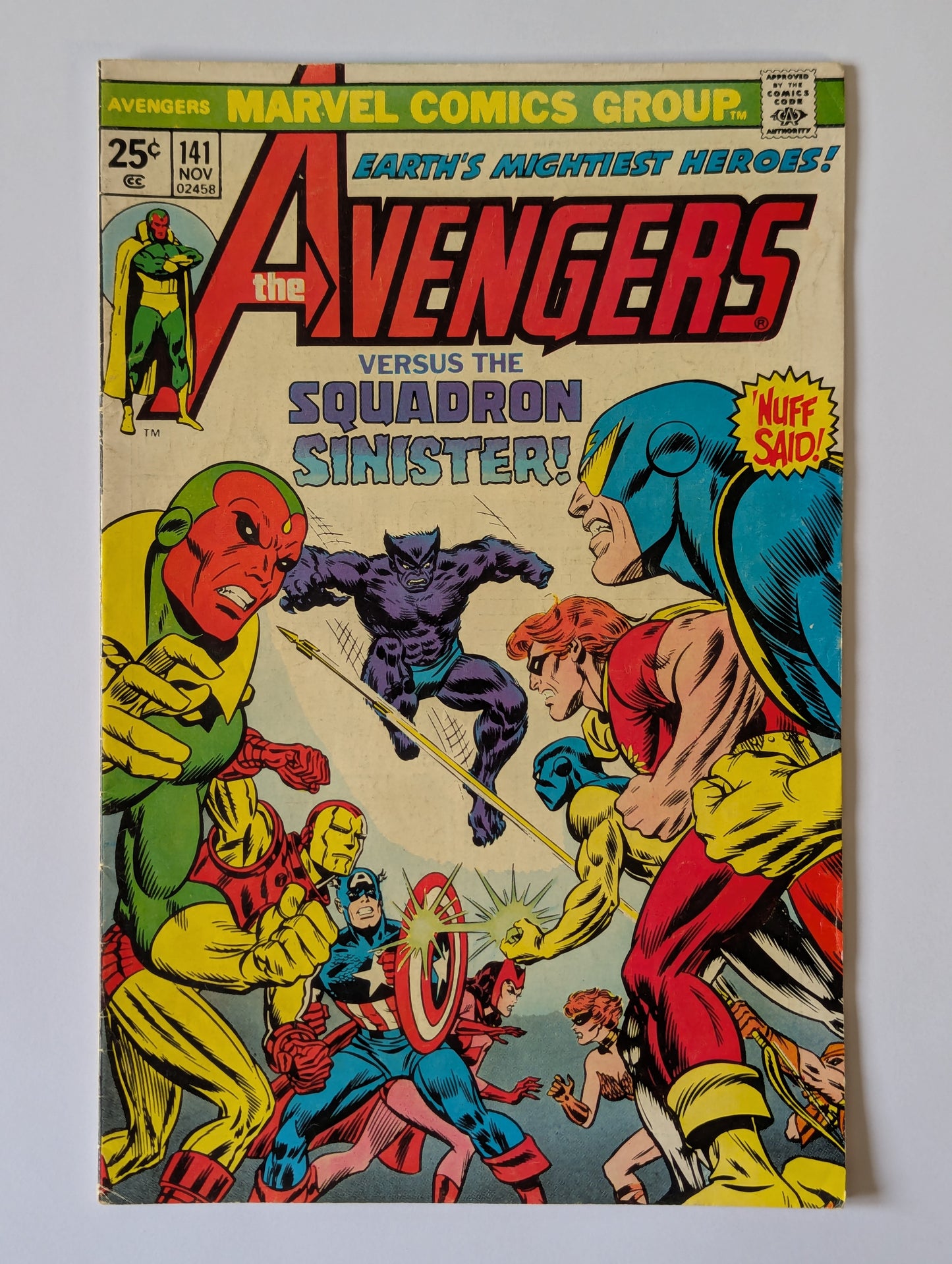 Avengers #141 Marvel Comic Book
