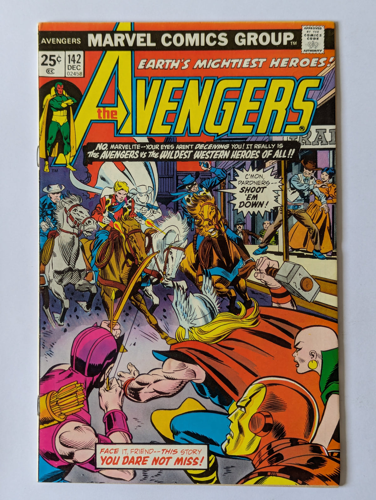 Avengers #142 Marvel Comic Book